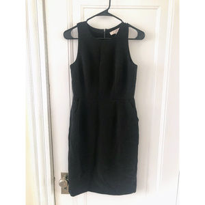 LOFT Sleeveless Black Dress - Sz 4